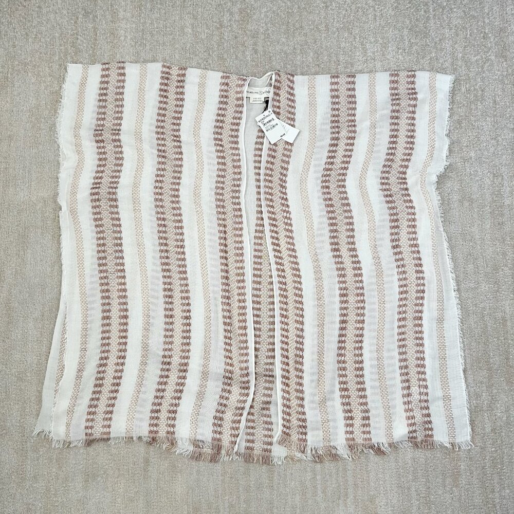 NWT Nordstrom Treasure & Bond Striped Boho Long Cardigan Sweater OS